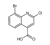 8-溴-2-氯喹啉-4-羧酸