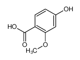 4-羟基-2-甲氧基苯甲酸