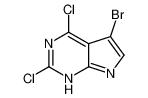 5-溴-2,4-二氯-7H-吡咯并[2,3-d]嘧啶