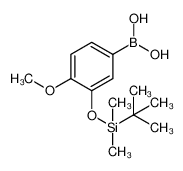 3-(叔丁基二甲基硅烷氧基)-4-甲氧基苯基硼酸