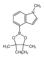 1-甲基-4-(4,4,5,5-四甲基-1,3,2-二氧硼杂环戊烷-2-基)-1H-吲哚