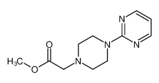 2-[4-(2-嘧啶基)-1-哌嗪基]乙酸甲酯