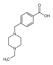4-(4-乙基哌嗪-1-基甲基)苯甲酸