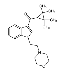 [1-(2-吗啉-4-基乙基)-1H-吲哚-3-基]-(2,2,3,3-四甲基环丙基)甲酮