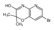 7-溴-2，2-二甲基-2H-吡啶并[3，2-b][1，4]恶嗪-3(4H)-酮
