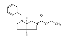 顺式-1-苄基-5-乙氧羰基六氢吡咯并[3，4-b]吡咯