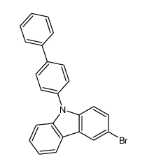 9-[1,1''-联苯-4-基]-3-溴-9H-咔唑