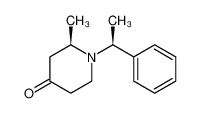 (R)-2-甲基-1-((S)-1-苯乙基)哌啶-4-酮