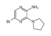 2-氨基-5-溴-3-吡咯烷基吡嗪