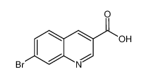 7-溴喹啉-3-羧酸