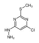 4-氯-6-肼基-2-(甲硫基)嘧啶