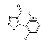 5-(2-氯苯基)恶唑-4-羧酸甲酯