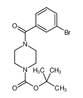 4-(3-溴苯甲酰基)哌嗪-1-羧酸叔丁酯