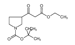 3-(1-Boc-3-吡咯烷基)-3-氧代丙酸乙酯