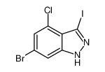 6-溴-4-氯-3-碘-1H-吲唑