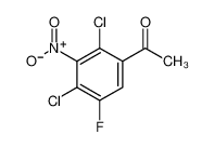 2，4-二氯-5-氟-3-硝基苯乙酮