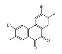 3,6-二溴-2,7-二碘菲醌