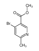 4-溴-6-甲基烟酸甲酯