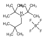 Di-t-butylneopentylphosphonium tetrafluoroborate,(t-Bu)2(C5H11)PH+BF4-