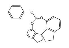 (11AS)-(-)-10，11，12，13-四氢二茚并[7，1-DE:1′，7′-FG][1，3，2] 二氧磷杂八环-5-苯氧基 苯基-[(S)-1，1-螺二氢茚-7，7-二基]亚磷酸酯