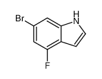 6-溴-4-氟-吲哚