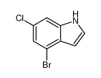 4-溴-6-氯-1H-吲哚