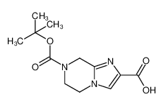7-Boc-5，6，7，8-四氢咪唑并[1，2-a]吡嗪-2-甲酸