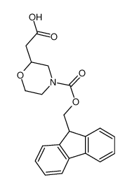 2-[4-(9H-芴-9-基甲氧基羰基)吗啉-2-基]乙酸