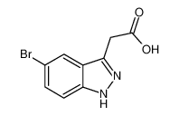 2-(5-溴-1H-吲唑-3-基)乙酸