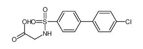 ((4'-氯-(1，1'-联苯)-4-基)磺酰基)甘氨酸