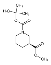 (S)-1-叔丁基 3-甲基 哌啶-1,3-二羧酸酯
