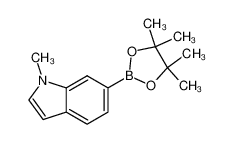1-甲基-6-(4,4,5,5-四甲基-1,3,2-二氧硼杂环戊烷-2-基)-1H-吲哚