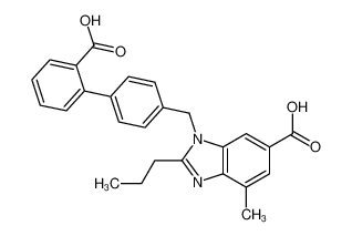 6-去(1-甲基-2-苯并咪唑基)-6-甲氧基替米沙坦