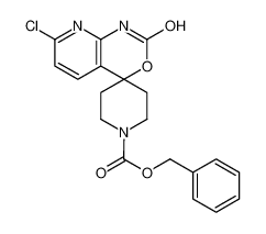7-氯-2-氧代-1，2-二氢螺[哌啶-4，4-吡啶并[2，3-d][1，3]噁嗪]-1-羧酸苄酯