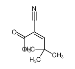 2-氰基-4，4-二甲基-2-戊烯酸
