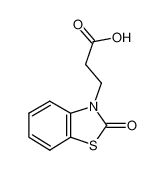 3-(2-氧代苯并[d]噻唑-3(2H)-基)丙酸