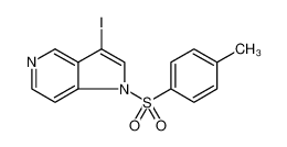 3-碘-1-(4-甲基苯磺酰基)-1H-吡咯并[3，2-c]吡啶