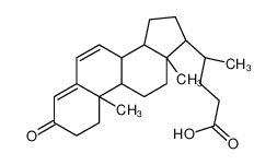 3-oxo-chola-4，6-dien-24-oic acid