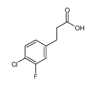 3-(4-氯-3-氟苯基)丙酸