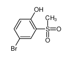 4-溴-2-甲磺酰基苯酚