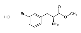(S)-2-氨基-3-(3-溴苯基)丙酸甲酯盐酸盐
