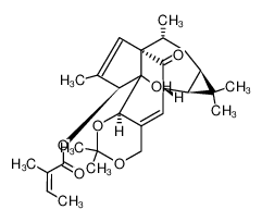巨大戟醇-5,20-缩丙酮-3-当归酸酯