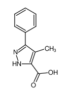 4-甲基-3-苯基-1H-吡唑-5-羧酸