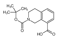 2-(叔丁氧羰基)-1,2,3,4-四氢异喹啉-8-羧酸