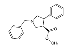 反式-1-苄基-4-苯基吡咯烷-3-羧酸甲酯