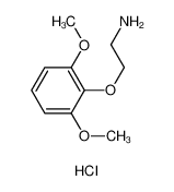 2-(2-氨基乙氧基)-1，3-二甲氧基苯盐酸盐