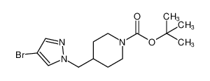 叔-丁基 4-((4-溴-1H-吡唑-1-基)甲基)哌啶-1-甲酸基酯