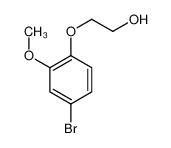 2-(4-溴-2-甲氧基苯氧基)乙醇