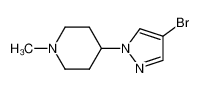 4-(4-溴-1H-吡唑-1-基)-1-甲基哌啶