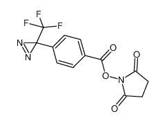 2,5-二氧代吡咯烷-1-基-4-(3-(三氟甲基)-3H-双吖丙啶-3-基)苯甲酸甲酯